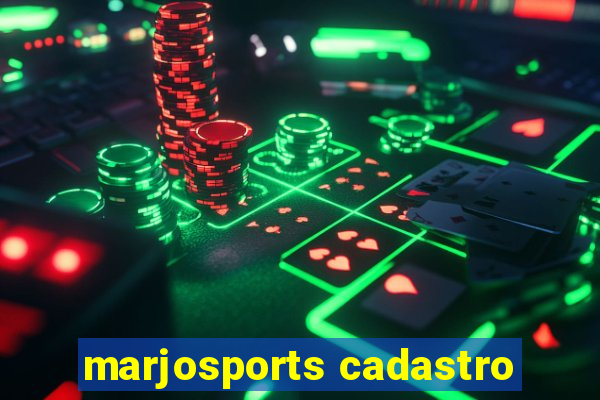 marjosports cadastro